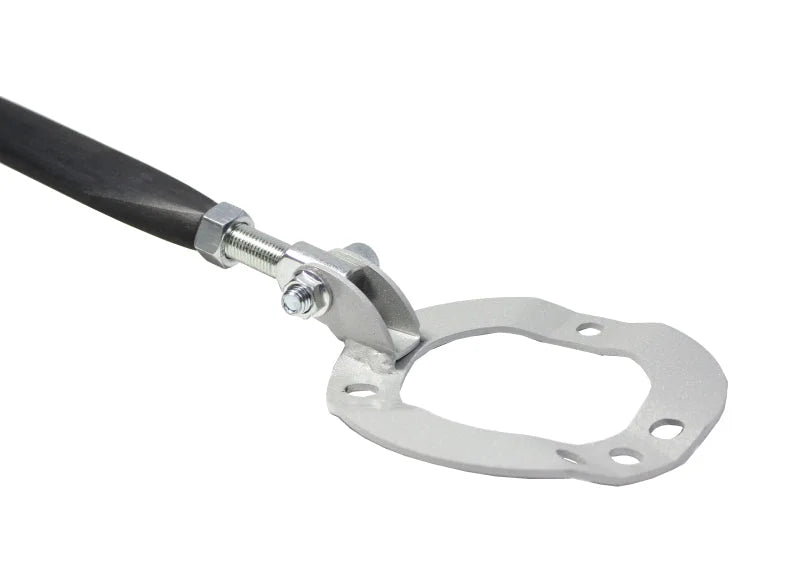 Whiteline 90-99 BMW 3 Series 6 cyl excl Traction Control Front Strut Tower Brace  **SPECIAL ORDER 90 - Installation View
