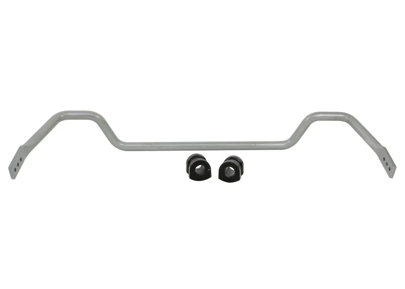 Whiteline 90-99 BMW 318/320/323/325/328/M3 Front Heavy Duty Adjustable 27mm Swaybar - Installation View