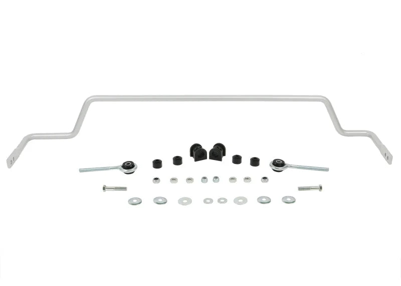 Whiteline 91-94 Nissan Sentra B13 Rear 18mm Heavy Duty Adjustable Swaybar - Side View