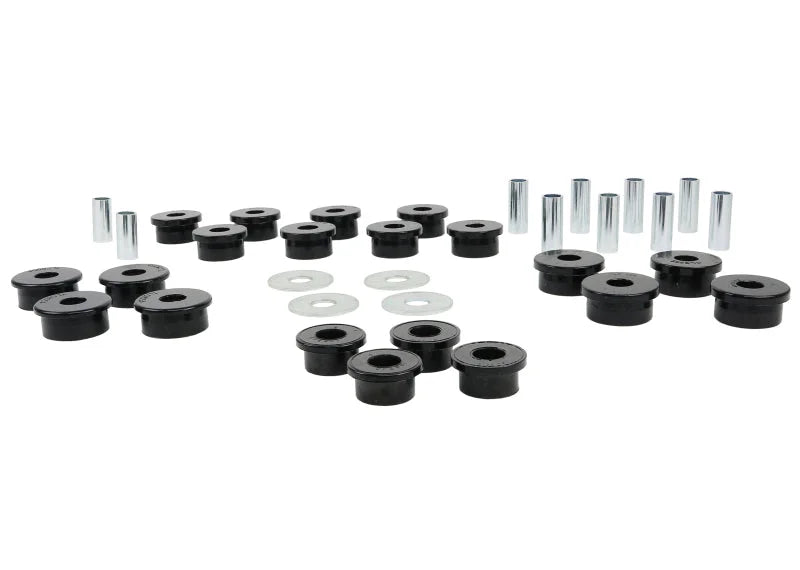 Whiteline 91-97 Toyota Land Cruiser / 96-79 Lexus LX450 Rear Vehicle Essentials Bushing Kit - Detail View