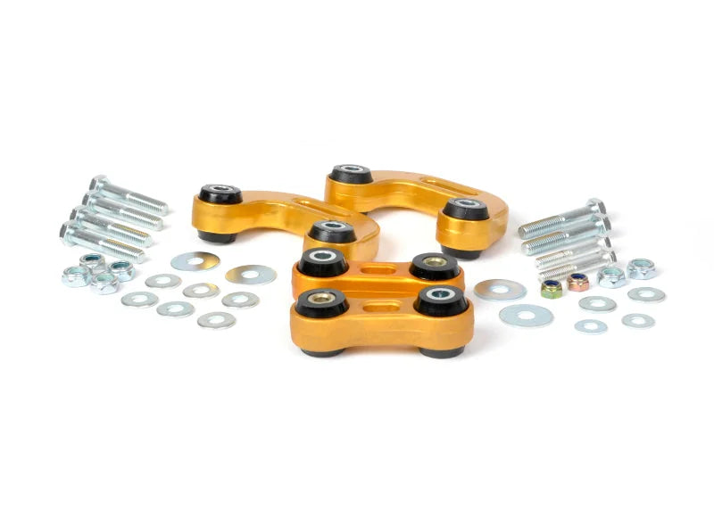 Whiteline 93-00 & 03-07 Subaru Impreza Non-Turbo Front&Rear Sway bar link conv kit - extra h/d alloy - Side View