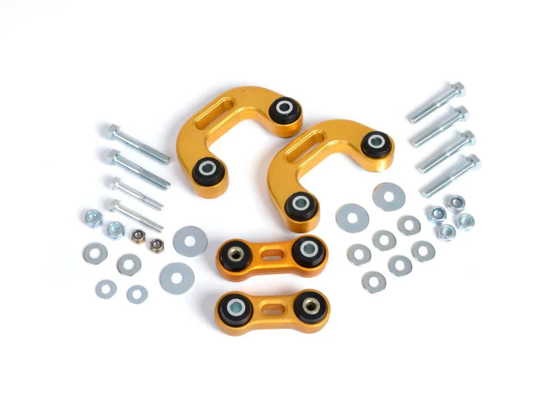 Whiteline 93-00 & 03-07 Subaru Impreza Non-Turbo Front&Rear Sway bar link conv kit - extra h/d alloy - Detail View