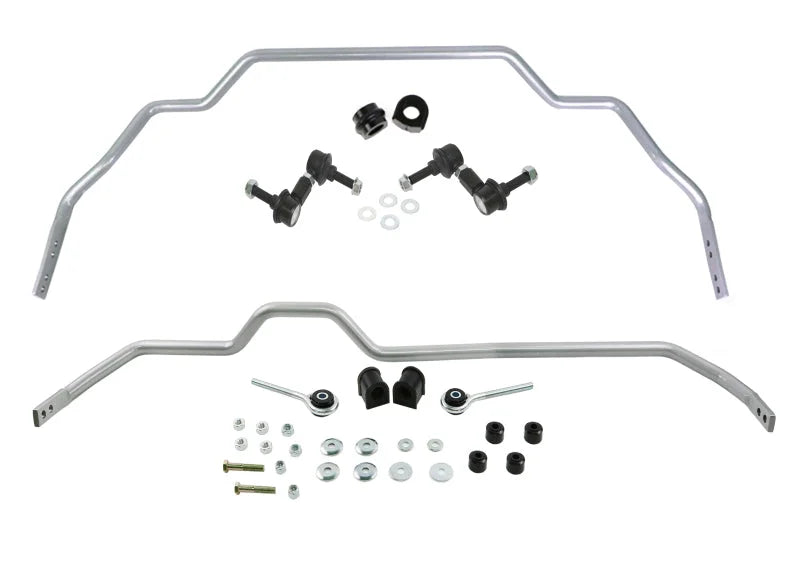 Whiteline 93-00 Nissan Skyline R33/R34 GT-S  Front and Rear Swaybar Kit - Side View