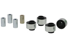 Load image into Gallery viewer, Whiteline 94-05 Audi A4/ 97+ A6/10/97+ S4 / 96-05 VW Passat Front Camber Correction C/A U/I Bushing - Main Product View