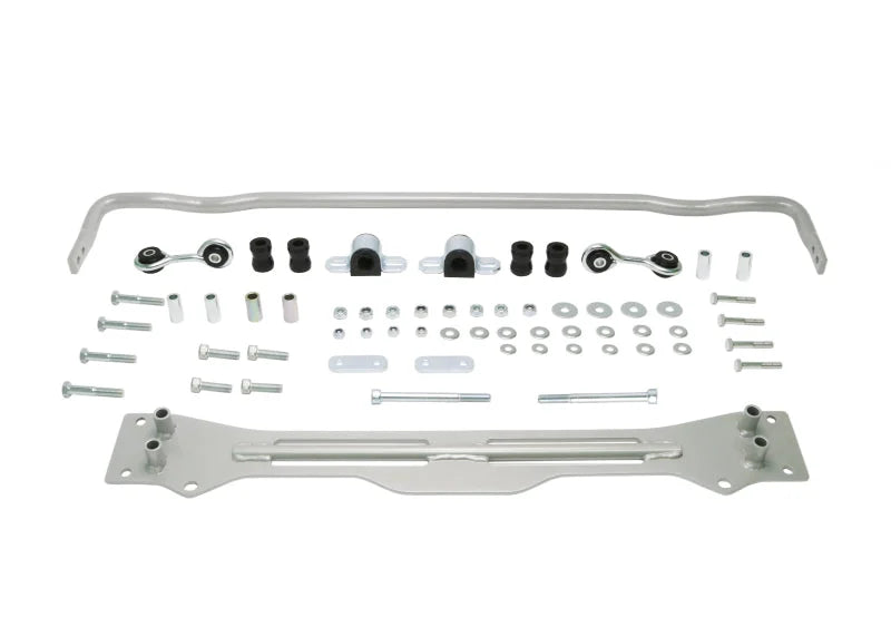 Whiteline 96-00 Honda Civic EJ & EK (Will Not Fit 01+) Rear 22mm X Heavy Duty Adjustable Swaybar - Side View