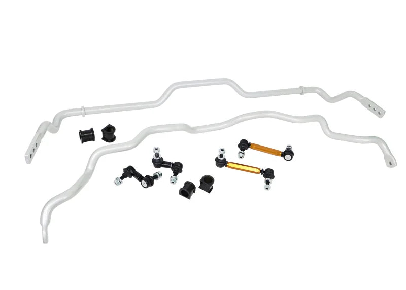 Whiteline 96-01 Mitsubishi Lancer Evolution IV/V/VI AWD Anti Sway Bar Front and Rear Vehicle Kit - Main Product View