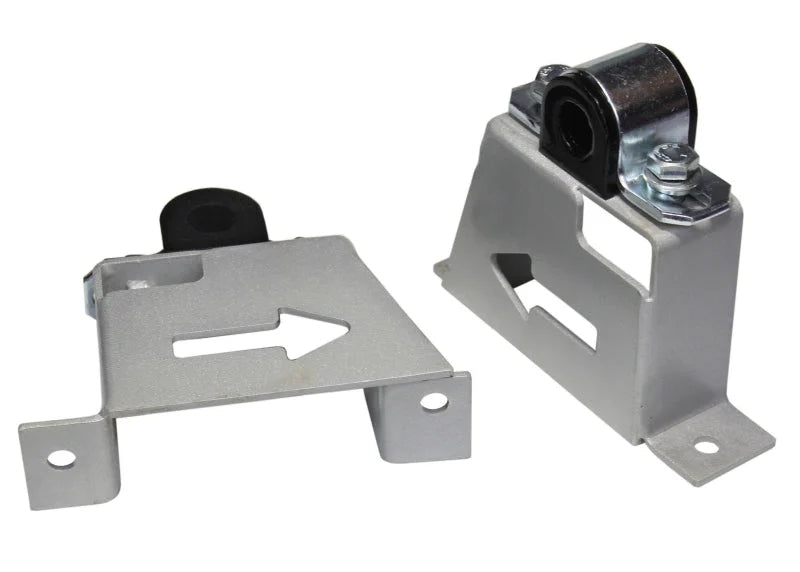 Whiteline 98-02 Subaru Forester Rear Swaybar mount-h/duty kit - Installation View