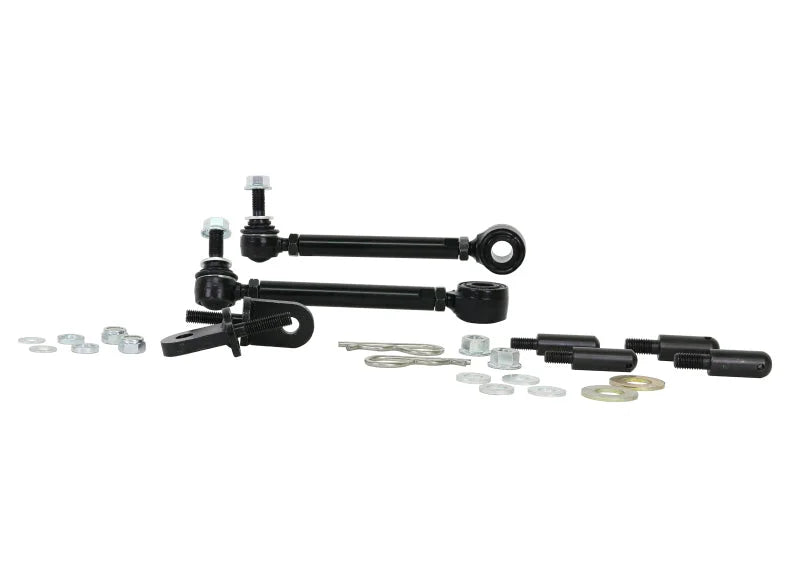 Whiteline 98-06 Jeep Wrangler Front Sway Bar Link Kit - Detail View