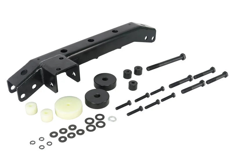 Whiteline 98-07 Toyota Land Cruiser Base Front Differential Drop Spacer Kit - Main Product View