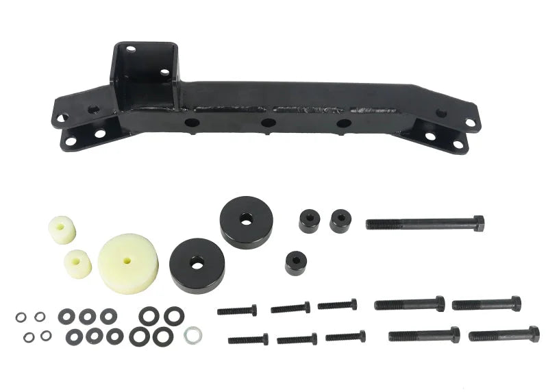 Whiteline 98-07 Toyota Land Cruiser Base Front Differential Drop Spacer Kit - Side View