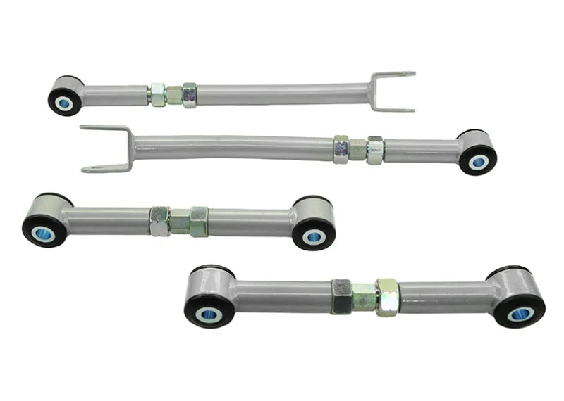 Whiteline 98-08 Subaru Legacy Liberty Rear Lower Control arm-adjust toe/camber - Back View