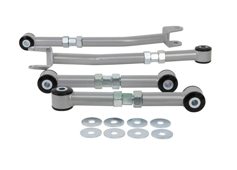 Whiteline 98-08 Subaru Legacy Liberty Rear Lower Control arm-adjust toe/camber - Installation View