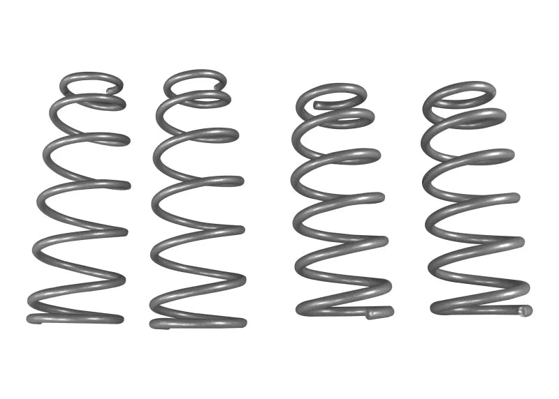 Whiteline Front & Rear Lowered Coil Springs fits 2017-2026 Tesla 3 / Model 3 AWD - Side View