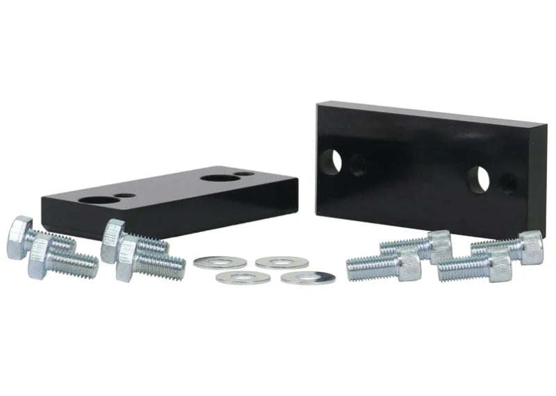 Whiteline Front Sway Bar Relocation Bracket fits 2005-2023 Toyota Tacoma - Back View