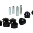 Load image into Gallery viewer, Whiteline Mazda 3/81-12/85 323 BD FWD / 10/85-4-90 323 BF Rear Trailing Arm Lower Fr&amp;Rr Bushing Kit - Side View