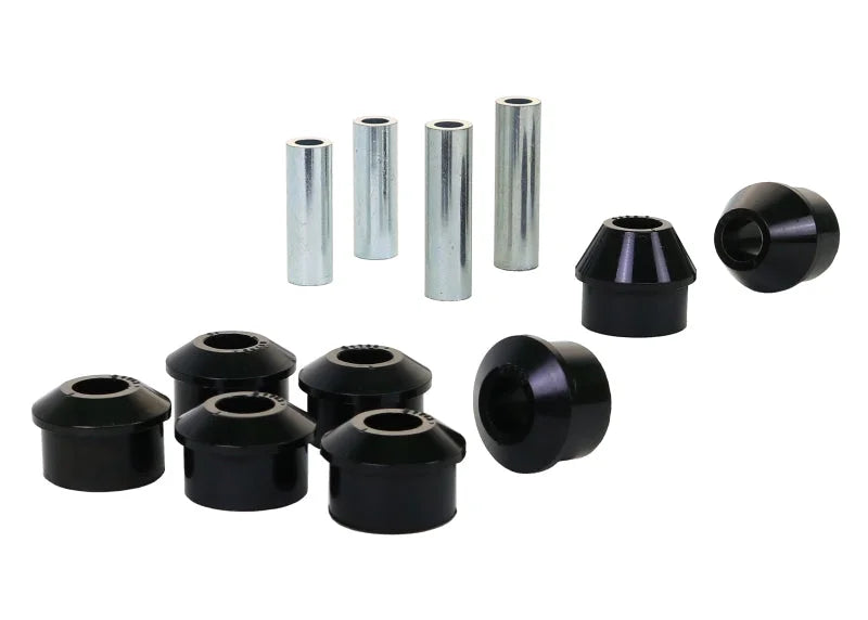 Whiteline Mazda 3/81-12/85 323 BD FWD / 10/85-4-90 323 BF Rear Trailing Arm Lower Fr&Rr Bushing Kit - Side View
