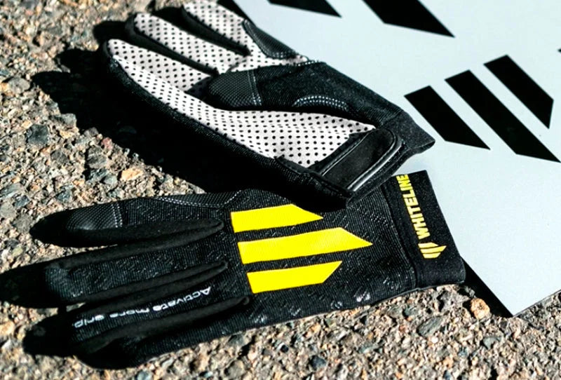 Whiteline Mechanic Gloves - Back View