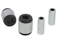 Load image into Gallery viewer, Whiteline Plus 03-06 EVO 8/9 Rear Lower Outer Control Arm Bushing Kit - Side View