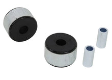 Load image into Gallery viewer, Whiteline Plus 03-06 EVO 8/9 Traction Control Rear Differential Mount Insert - Side View