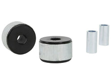 Load image into Gallery viewer, Whiteline Plus 03-06 EVO 8/9 Traction Control Rear Differential Mount Insert - Detail View
