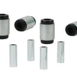 Load image into Gallery viewer, Whiteline Plus 03+ Nissan 350z / Infiniti G35 Front Upper Inner Control Arm Bushing Kit - Main Product View