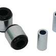 Load image into Gallery viewer, Whiteline Plus 03+ Nissan 350z / Infiniti G35 Rear Upper Rear Trailing Arm (Locates in Hub) Bushing - Side View