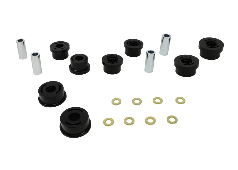 Whiteline Plus 03+ Nissan 350z / Infiniti G35 Traction Control Rear Cradle Bushing Kit - Side View
