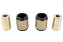 Load image into Gallery viewer, Whiteline Plus 03+ Nissan 350z/Infiniti G35 Rear Lower Front Trailing Arm (Lateral Arm) Bushing Kit - Main Product View