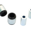 Load image into Gallery viewer, Whiteline Plus 03+ Nissan 350z/Infiniti G35 Rear Lower Front Trailing Arm (Lateral Arm) Bushing Kit - Side View