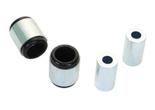 Load image into Gallery viewer, Whiteline Plus 03+ Nissan 350z/Infiniti G35 Rear Lower Front Trailing Arm (Lateral Arm) Bushing Kit - Side View