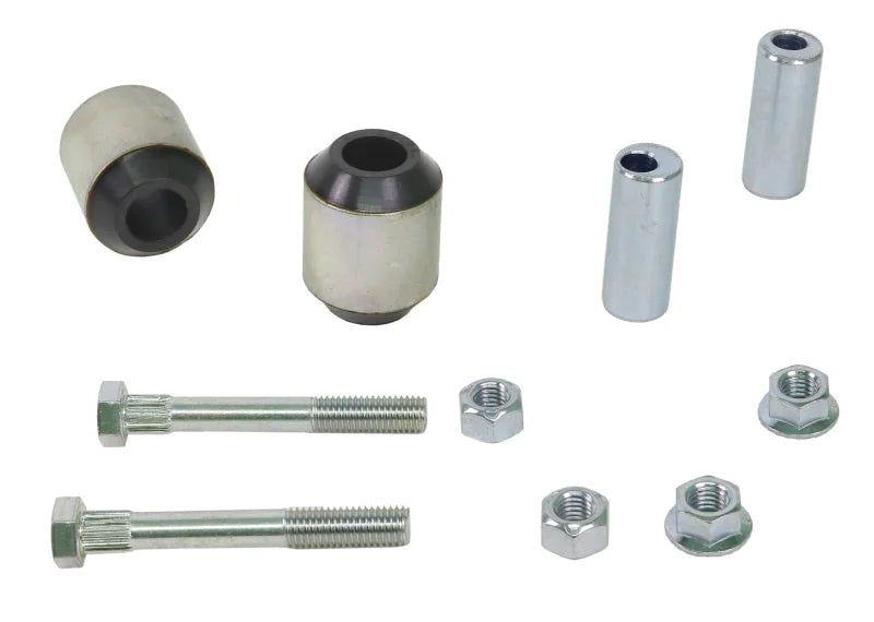 Whiteline Plus 04/91-05/01 BMW 3 Series Rear Lower/Upper Outer Control Arm Bushing Kit (Camber Adj) - Side View