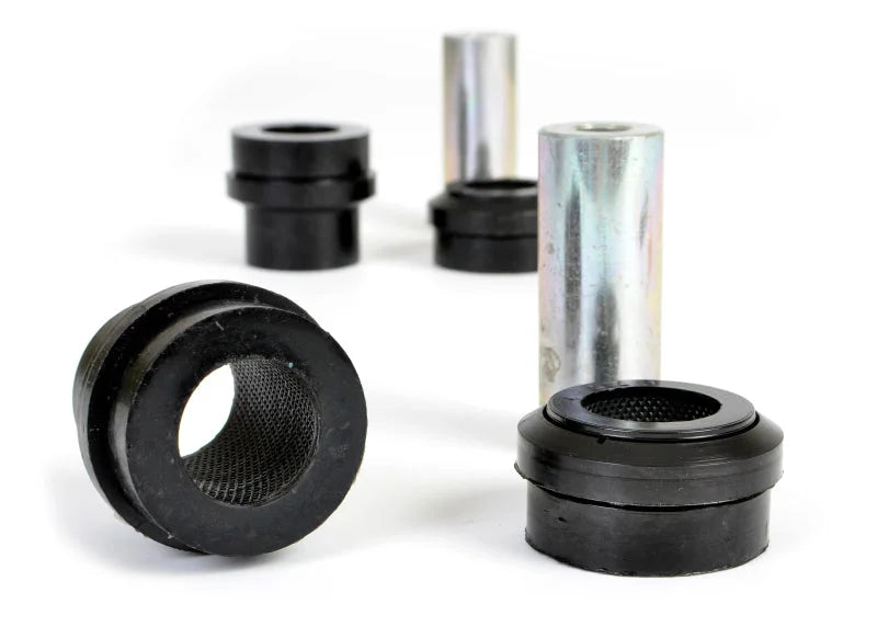 Whiteline Plus 05+ BMW 1 Series/3/05-10/11 3 Series Front C/A-Lwr Rear Inner Bushing Kit (not AWD) - Installation View