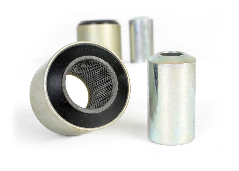 Whiteline Plus 05+ BMW 1 Series/3/05-10/11 3 Series Rear Control Arm - Upper Outer Bushing Kit - Side View