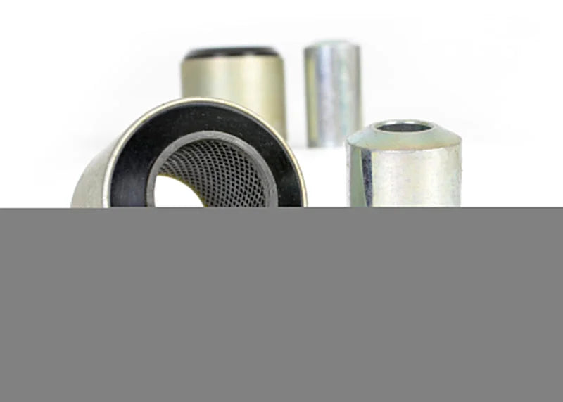 Whiteline Plus 05+ BMW 1 Series/3/05-10/11 3 Series Rear Control Arm - Upper Outer Bushing Kit - Back View