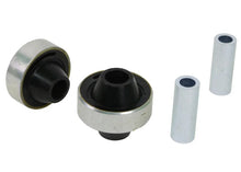 Load image into Gallery viewer, Whiteline Plus 05/00+ Toyota Prius NHW11/HHW20 Front Lower Inner Rear C/A Bushing Caster Correction - Side View