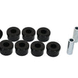 Load image into Gallery viewer, Whiteline Plus 05/87-02/93 Toyota Camry SV20/21/22 4/6cyl Rear Lower Trailing Arm Bushing Kit - Side View