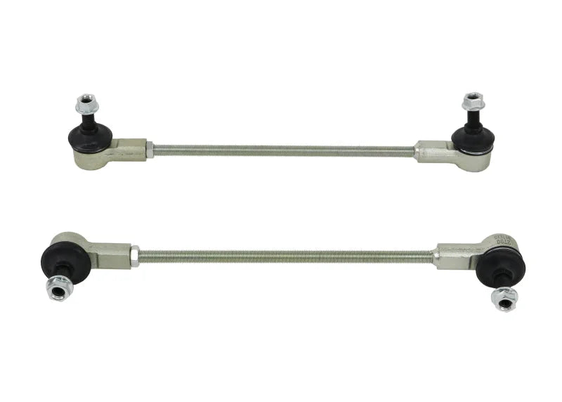 Whiteline Plus 06/97-02 Daewoo Nubira J100 4cyl Front Sway Bar Link Assembly (ball/ball link) - Side View