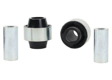 Load image into Gallery viewer, Whiteline Plus 10/00-3/06 Toyota MR2 Spyder Front Control Arm - Lower Inner Rear Bushing Kit - Installation View