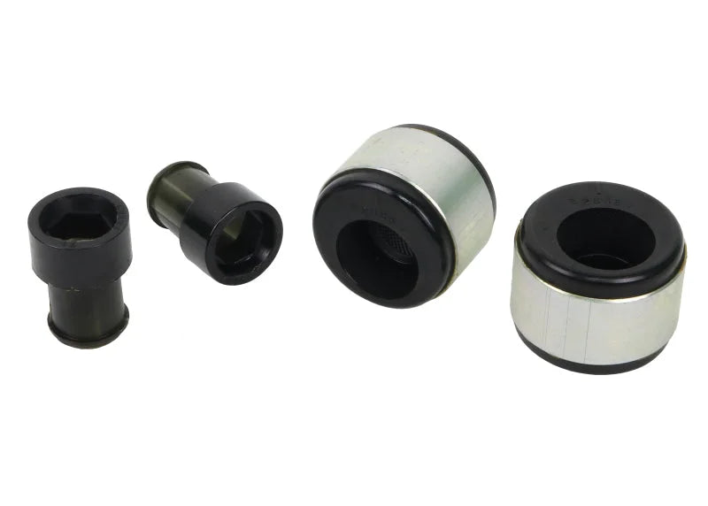 Whiteline Plus 10/01-05 BMW 3 Series E46 Frt Control Arm - Lwr Inr Rear Bushing Caster Correction - Back View