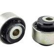Load image into Gallery viewer, Whiteline Plus 10/08+ Mitsubishi Lancer CJ Anti-Lift/Caster Fr C/A - Lwr Inner Rear Bushing Kit - Installation View