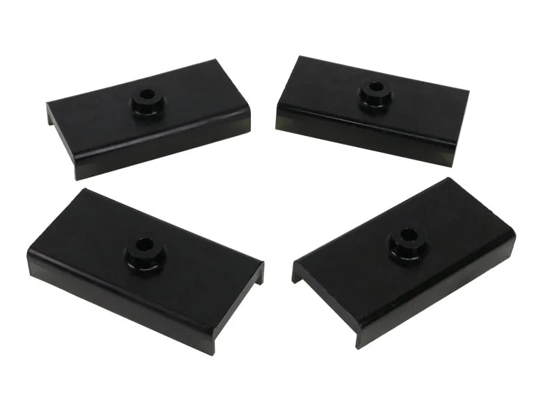 Whiteline Plus 10/65-73 Ford Mustang Rear Spring - to Saddle Bushing - Side View