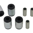 Load image into Gallery viewer, Whiteline Plus 10/83-4/93 Toyota Supra Front Control Arm - Lower Inner Front &amp; Rear Bushing Kit - Side View