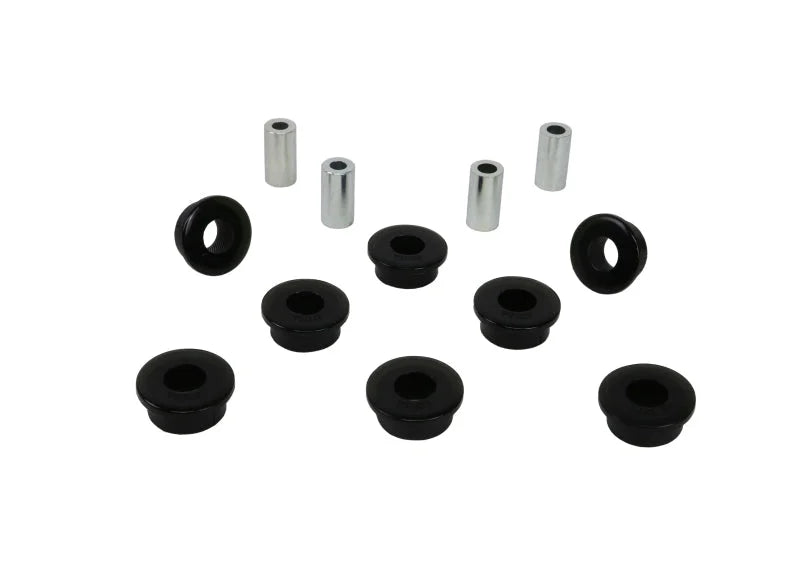 Whiteline Plus 11/00-05 Honda Civic / 95-05 CR-V Rear Control Arm - Lower Outer Bushing Kit - Side View