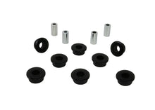 Load image into Gallery viewer, Whiteline Plus 11/00-05 Honda Civic / 95-05 CR-V Rear Control Arm - Lower Outer Bushing Kit - Side View