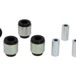 Load image into Gallery viewer, Whiteline Plus 11/05+ Dodge Charger/ 3/08+ Challenger Front Upper Inner Control Arm Bushing Kit - Side View