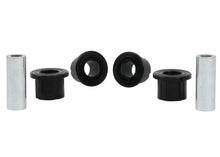 Load image into Gallery viewer, Whiteline Plus 12/05+ Nissan Frontier/XTerra Rear Spring - Eye Front Bushing - Detail View
