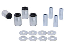 Load image into Gallery viewer, Whiteline Plus 12/05+ Nissan Pathfinder / XTerra Front Lower Inner Control Arm Bushing Kit - Side View