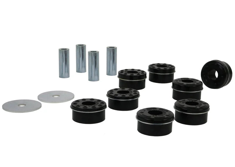 Whiteline Plus 14+ Ford Mustang GT500/S550 Crossmember Mount Bushing Kit - Main Product View