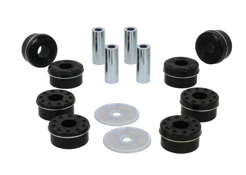 Whiteline Plus 14+ Ford Mustang GT500/S550 Crossmember Mount Bushing Kit - Side View