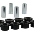 Load image into Gallery viewer, Whiteline Plus 1/90-02 Nissan Skyline Rear Radius Arm - Upper Inner &amp; Outer Bushing Kit - Main Product View